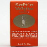SOFT N WHITE CARROT BEAUTY SPOT TONING SERUM 30ML